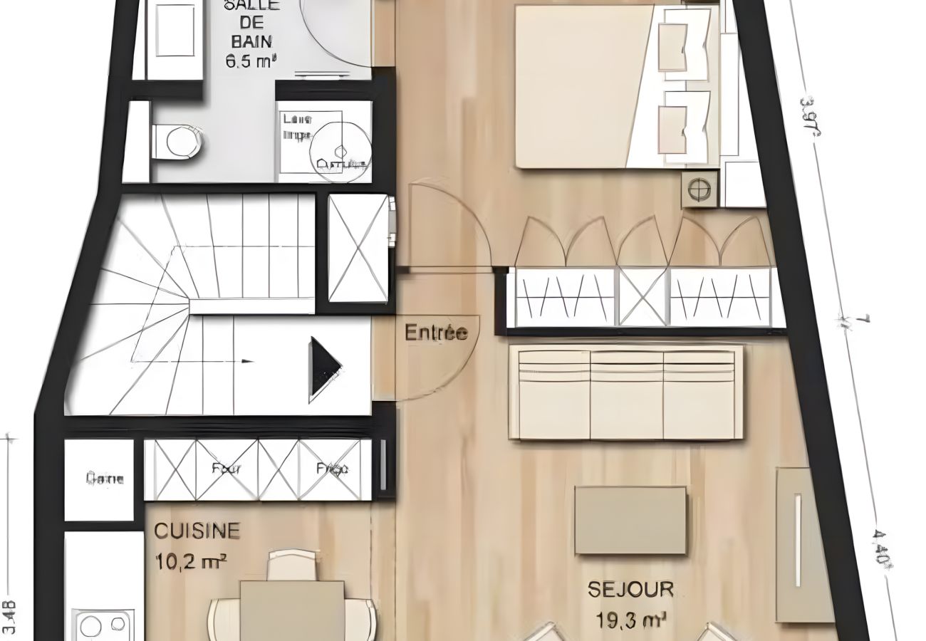 Appartement à Tourrettes-sur-Loup - APT LE NID